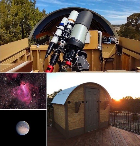Insight Observatory ATEO-2A and ATEO-2B remote astrophotography telescopes