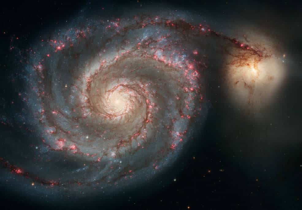 NASA M51 Whirlpool Galaxy