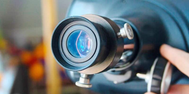 Eyepiece in Telescope Focuser