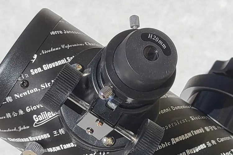 Celestron FirstScope - Eyepiece & Focuser