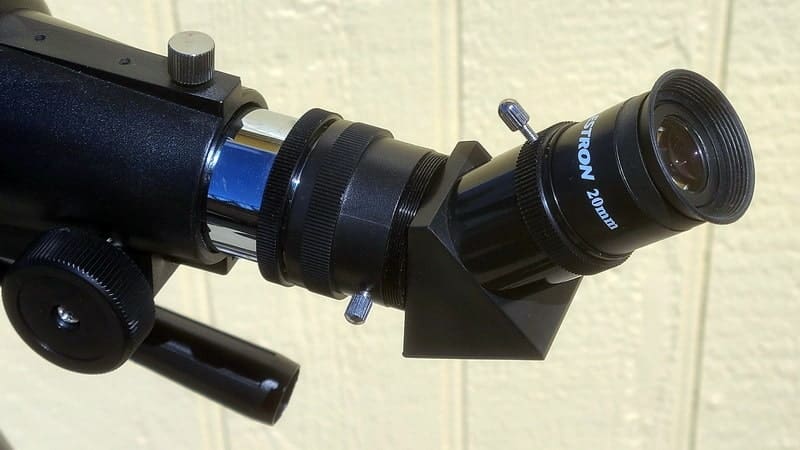 Celestron Travel Scope 70 - eyepiece and focuser